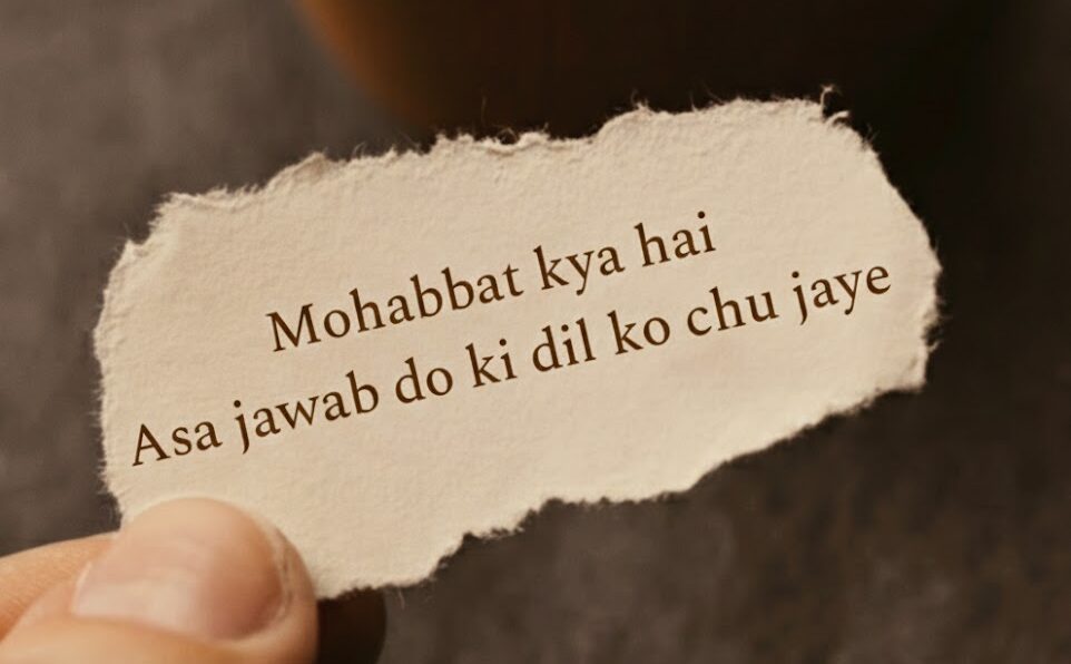 Love Shayari in English