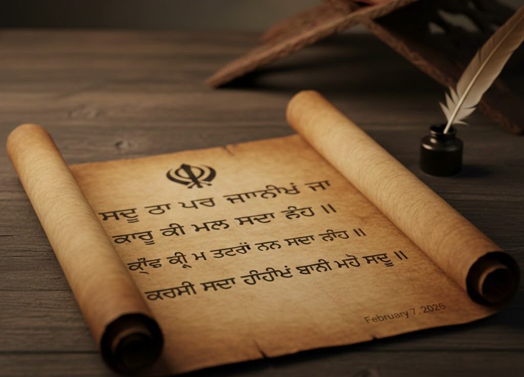 Gurbani quotes in Punjabi