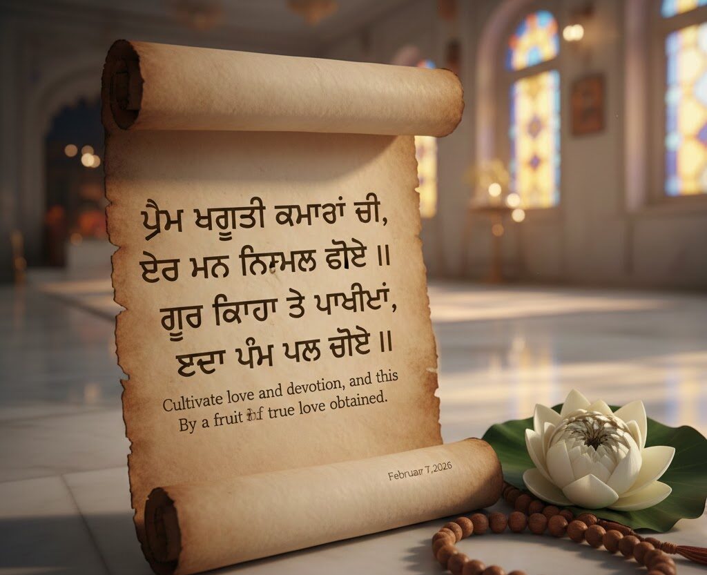 Gurbani quotes in Punjabi