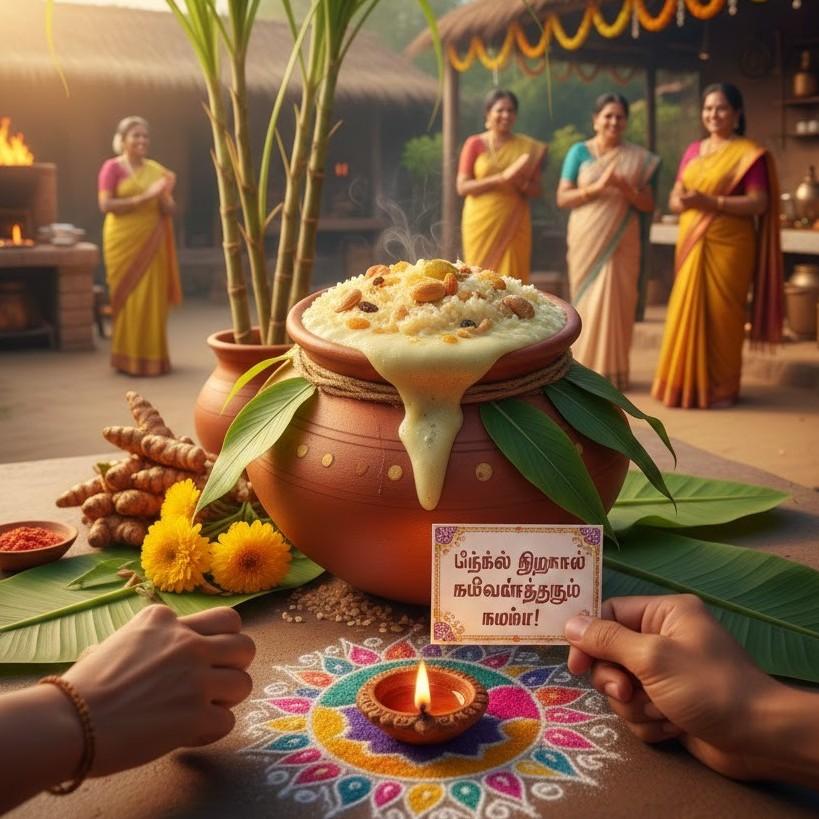 Happy Pongal Wishes in Tamil: 100+ Best Harvest Greetings