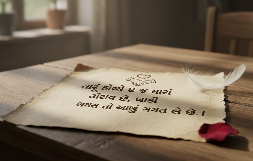 Love Shayari Gujarati