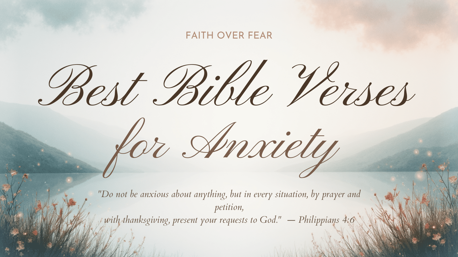 Best Bible Verses for Anxiety in 2026: God's Peace for Worry