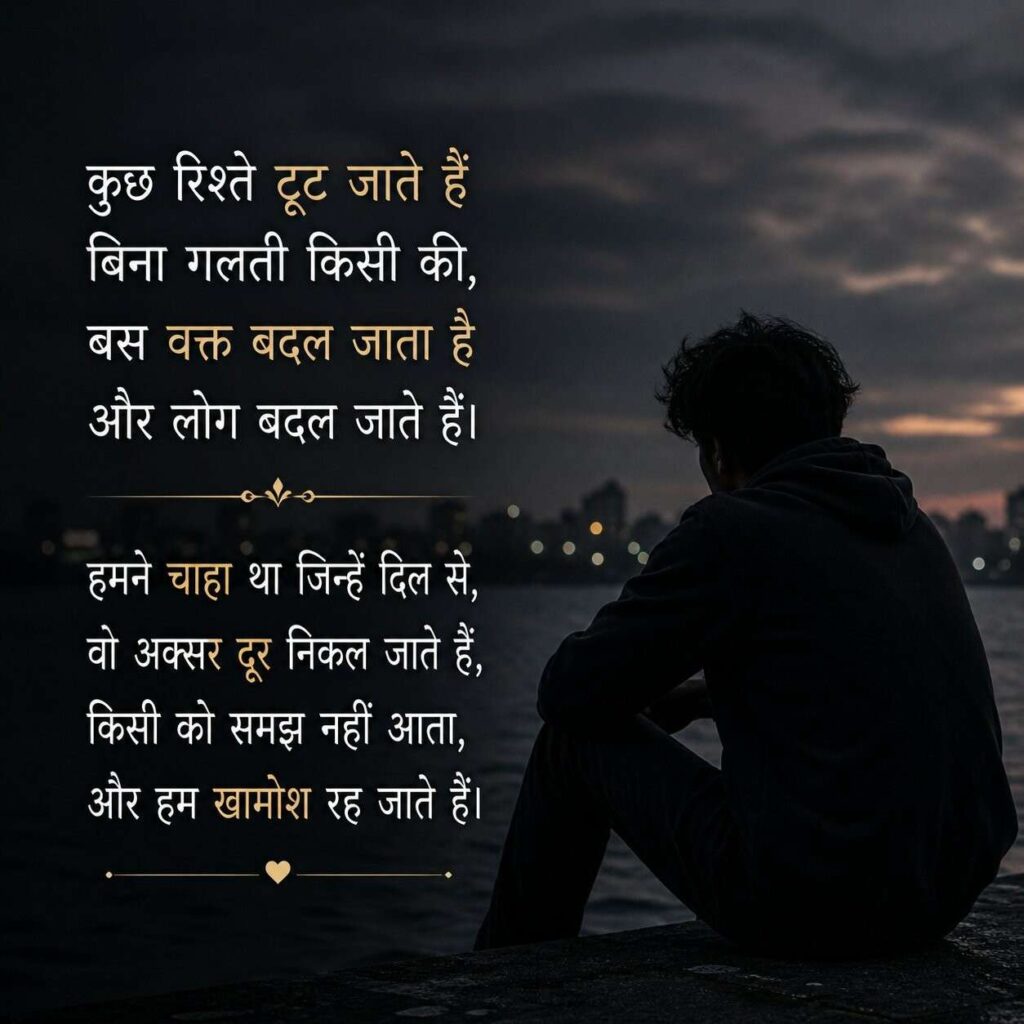 Sad Shayari in Hindi
