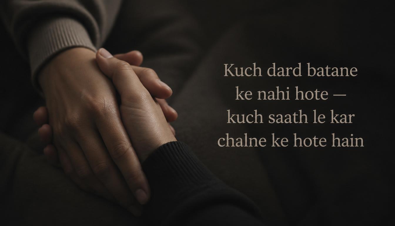 Dard shayari 2 lines