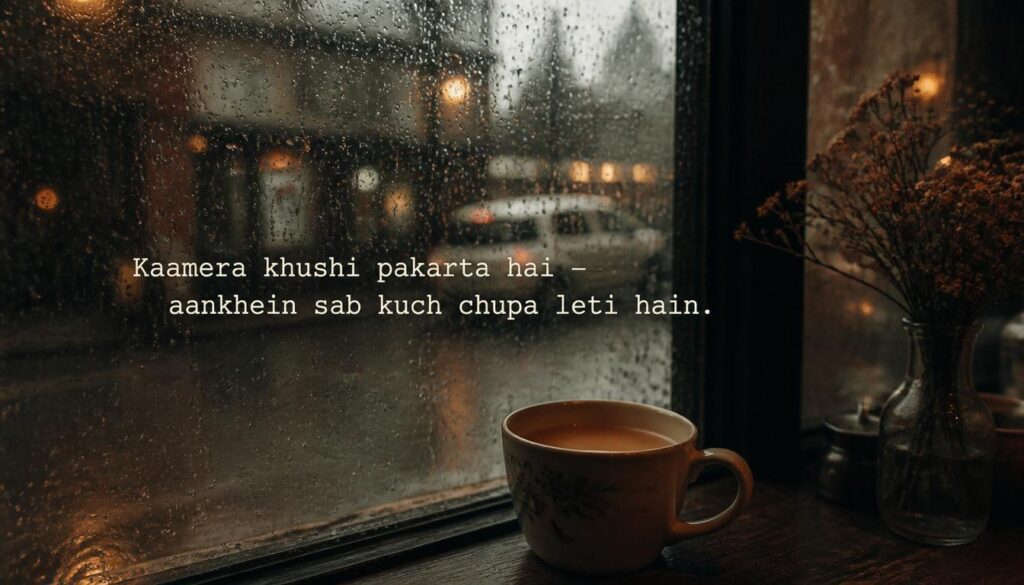 : Two line shayari for Instagram captions